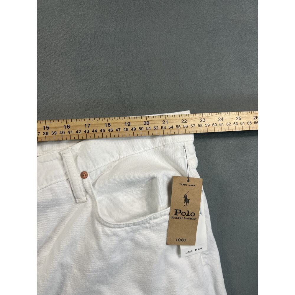 NEW Polo Ralph Lauren White Varick Slim Straight Jeans Men's size 44T/36 - Picture 11 of 11